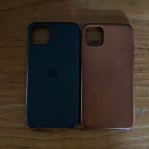 2 used iPhone 11 Pro Max cases